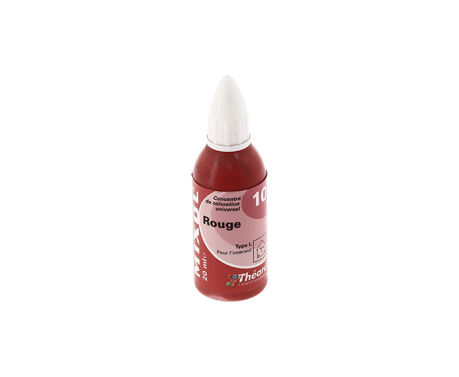 Concentré de coloration universel rouge - Flacon 20ml