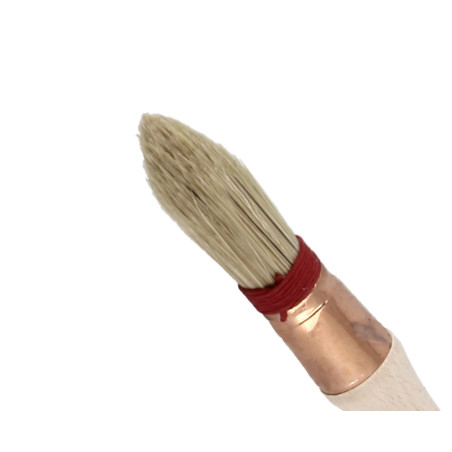 Pinceau pouce à réchampir soies/synthétique avec collet