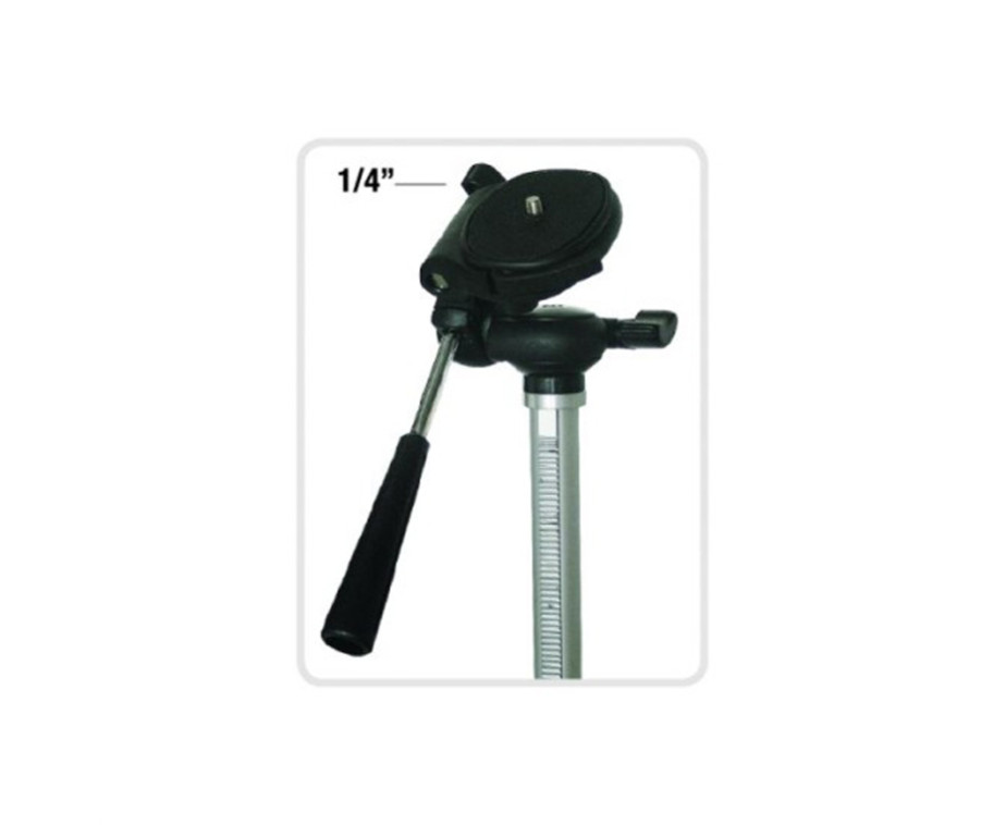 Trépied léger avec adaptateur pour télémètres laser