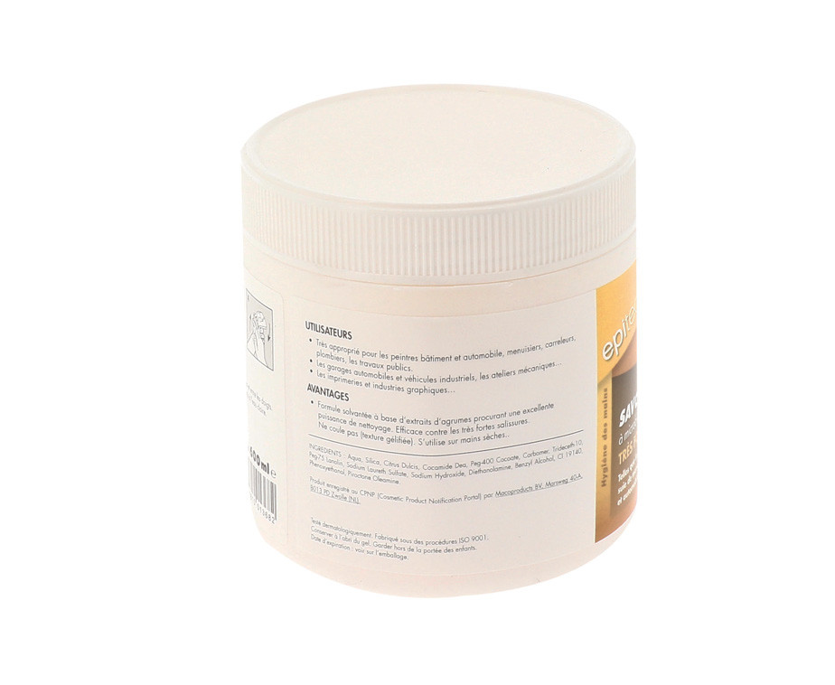 Savon gel jaune à microbilles naturelles avantages