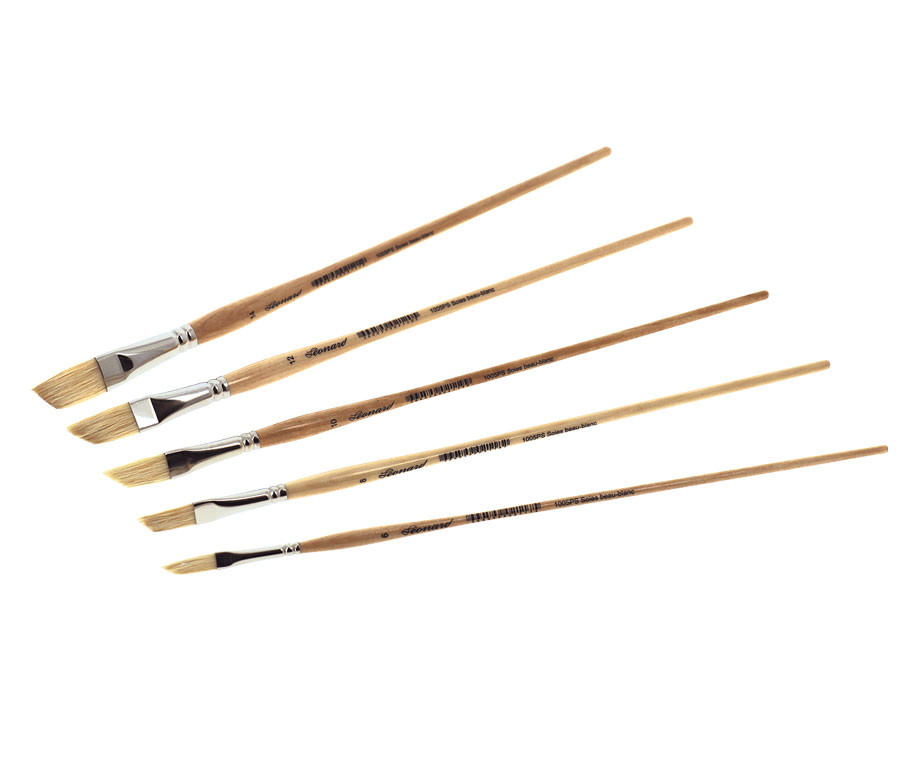 Pinceaux à filets biseautés