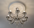 Rosace de plafond R77 polyuréthane Orac Ø 62 cm