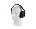 Casque anti-bruit sur une tete de mannequin