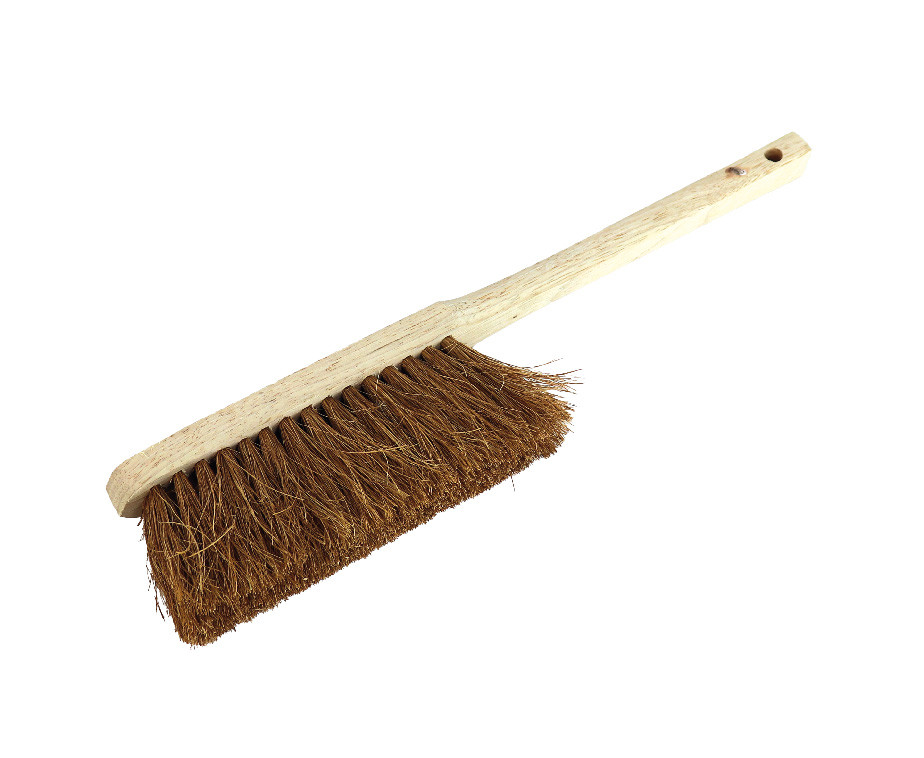 Balayette fibres coco – Manche et semelle en bois