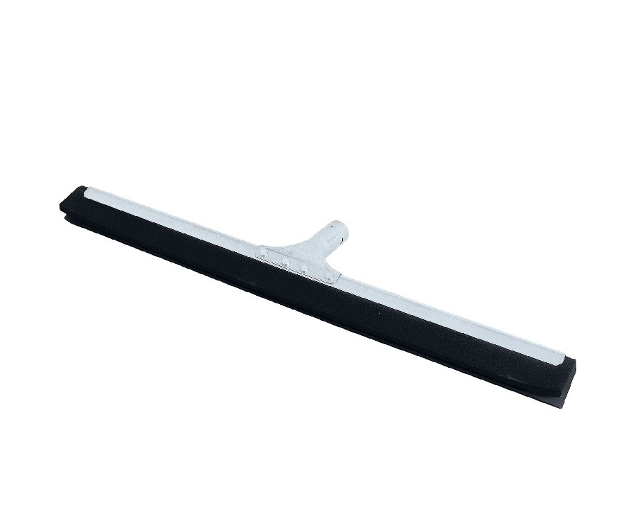 Raclette de sol – Mousse noire 55 cm avec monture métal