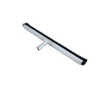 Raclette de sol – Mousse noire 55 cm avec monture métal