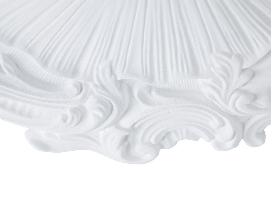 Zoom sur la rosace décorative Ø 43 cm polystyrène RT14