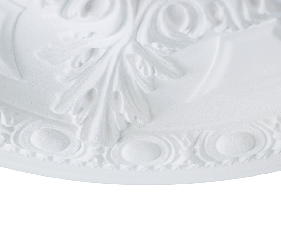 Zoom sur la rosace décorative Ø 59 cm polystyrène RT17