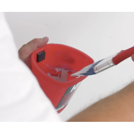 Seau basic Handy Paint avec un pinceau